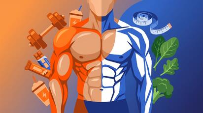 En qué se diferencian el aumento de masa muscular y la definición