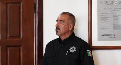 Alberto Ramírez Martínez asume Dirección de Seguridad Pública de Sabinas