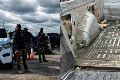 Interceptan cargamento con 74 kilos de marihuana en la Federal 57; hay un detenido