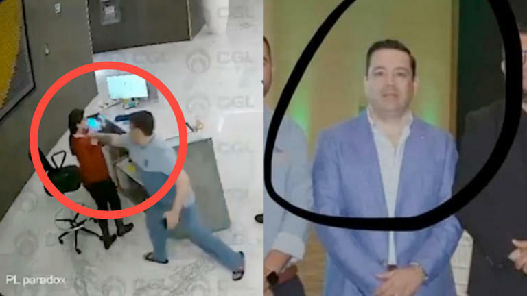 El oscuro pasado del hombre que golpeó a una recepcionista en Santa Fe