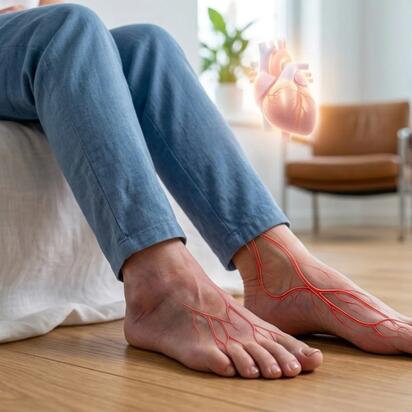 Lo que tus pies podrían decir sobre tu corazón: 9 señales que no deberías ignorar