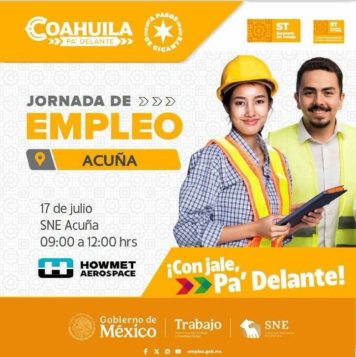 Invitan a Jornada de Empleo este viernes en oficinas del Servicio Nacional de Empleo