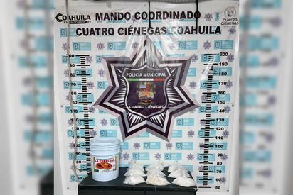 Hallazgo ocurrió durante un recorrido de vigilancia en el pueblo mágico.  Cuatro Ciénegas, Coah.– Un importante aseguramiento de presunta droga fue realizado