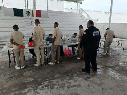 Realizan brigada de salud en el CERESO Varonil de Piedras Negras