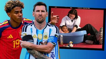 Messi cargó a Lamine Yamal de bebé en 2007 y el Mundial 2026 los pondrá frente a frente
