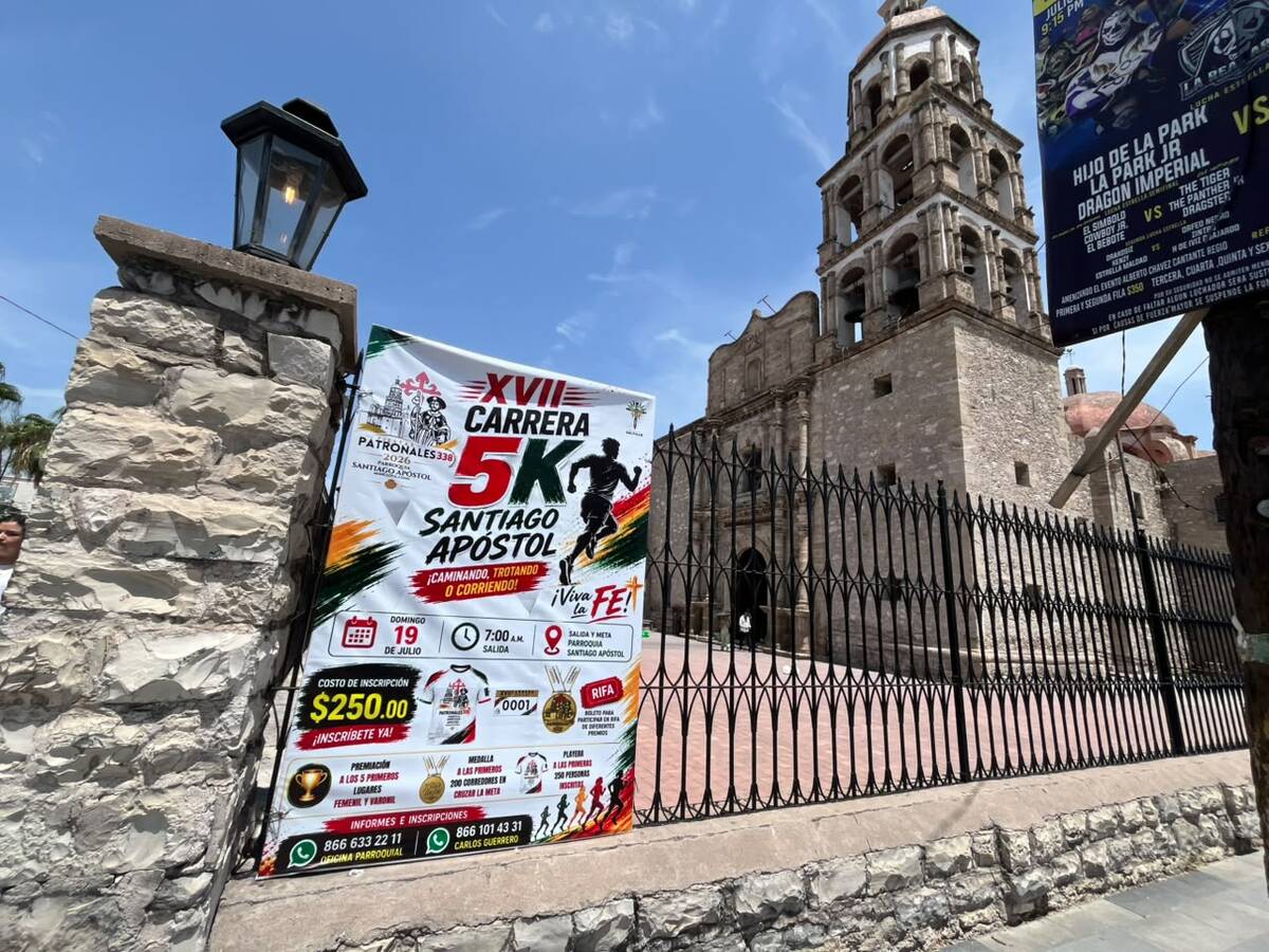 Santiago Apóstol fortalece la identidad de Monclova con sus fiestas patronales