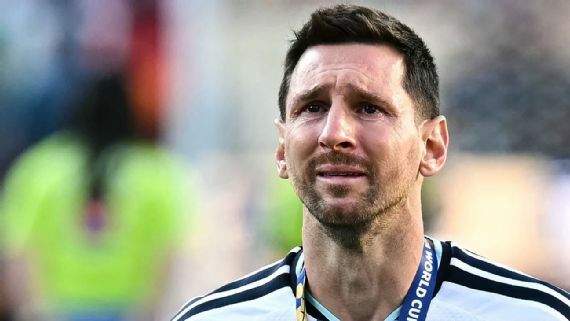 Messi se despide del Mundial con lágrimas tras la derrota 1-0 ante España