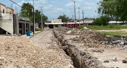 Obra inconclusa de SIMAS afecta accesos en colonias Don Antonio y SUTERM