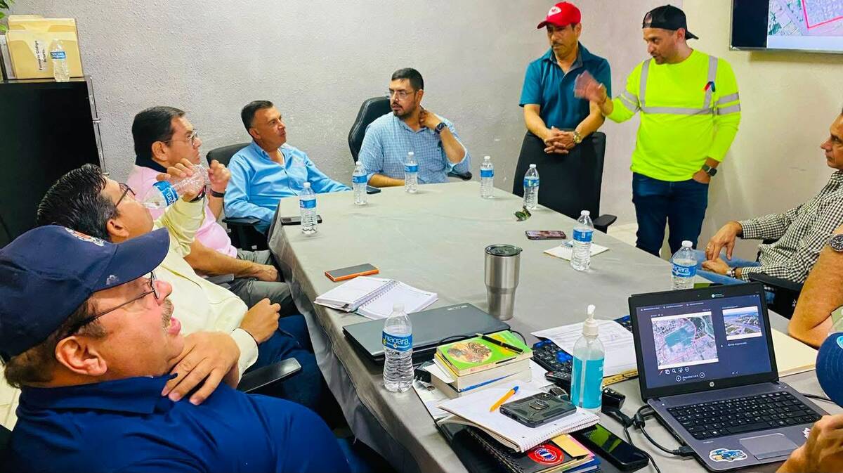 Reunión de gabinete define estrategias después de tormentas en Ciudad Acuña
