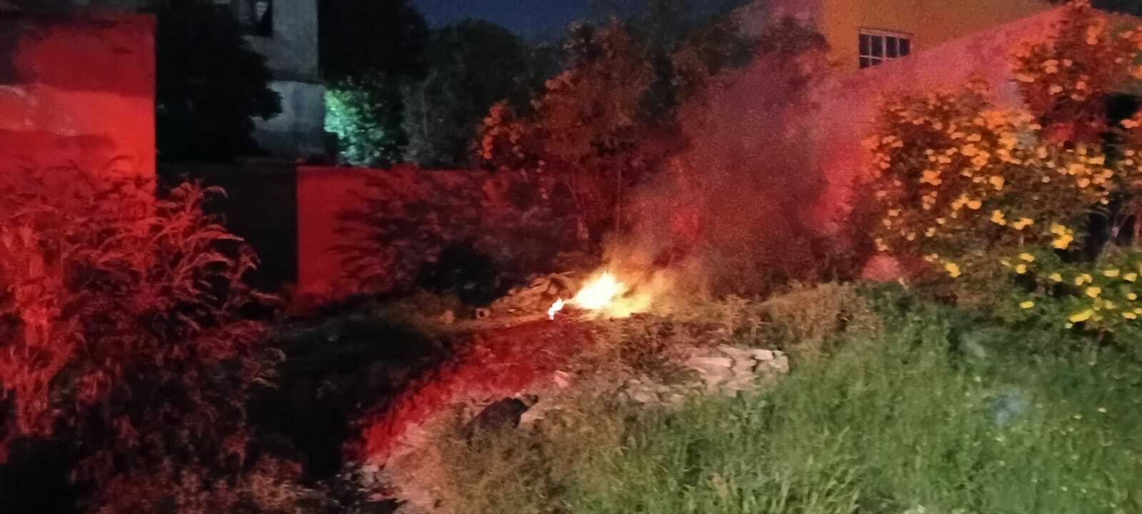 Reportan incendio de choza en la Hipódromo; era basura acumulada la que ardía