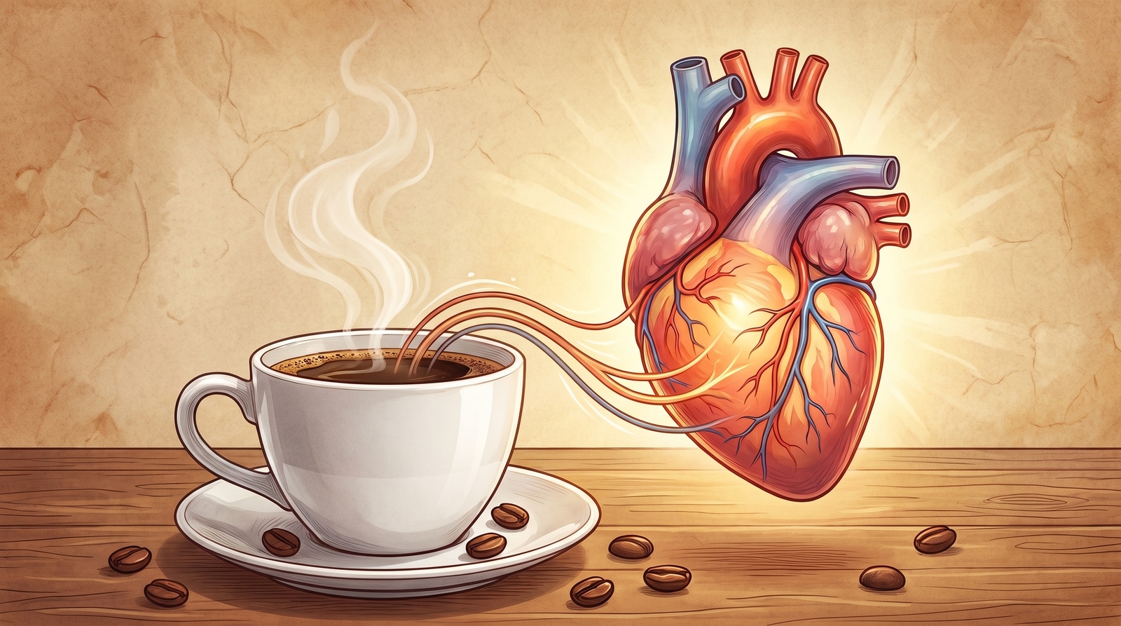 El café puede reducir el riesgo de enfermedades cardíacas, pero ¿Qué tanto es seguro?
