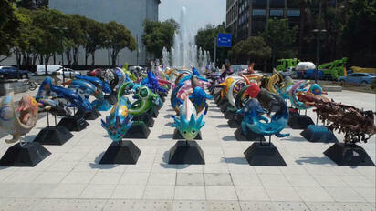 Abandonan 61 ajolotes decorativos tras el Mundial en CDMX