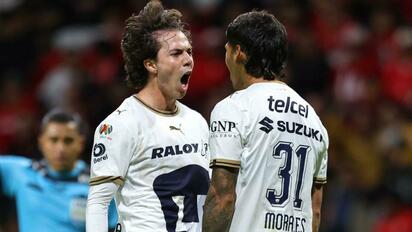 Pumas remonta 2-1 a Toluca y suma su primer triunfo en el Apertura 2026