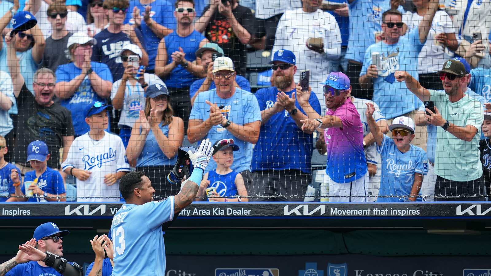 Salvador Pérez empata récord de 317 jonrones de George Brett con Reales