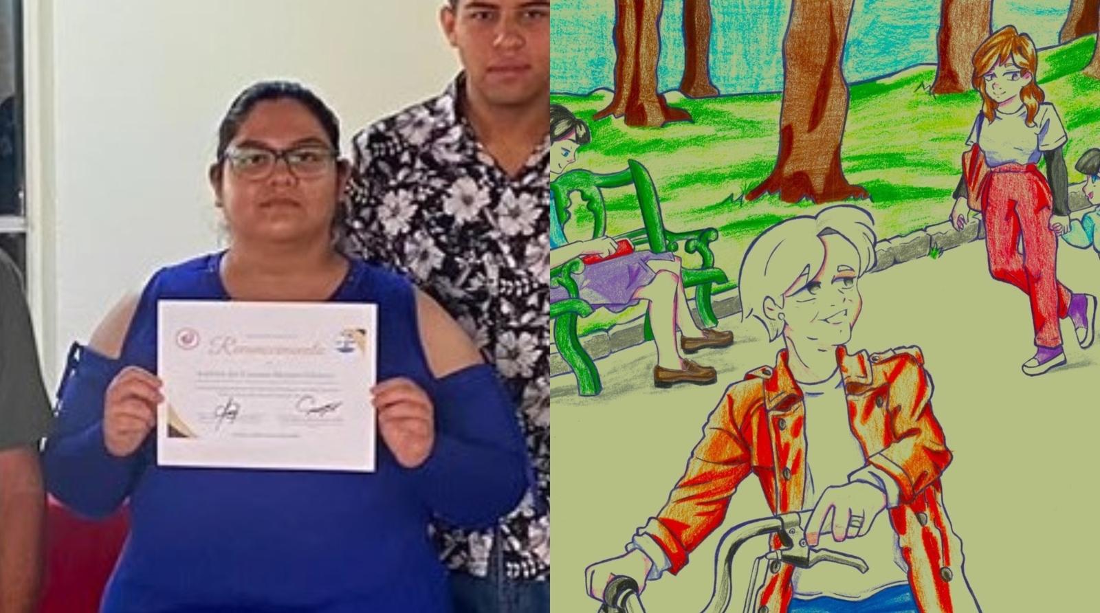 Monclovense destaca en concurso nacional de pintura