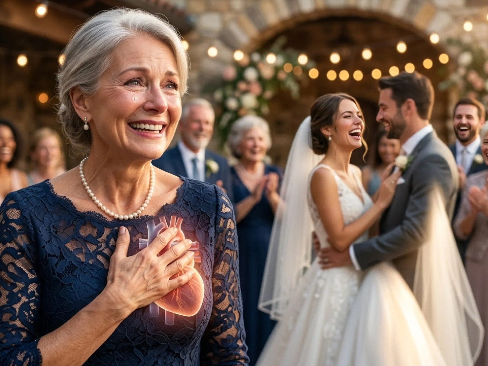 Una boda provocó una emergencia cardíaca: el extraño caso del corazón feliz