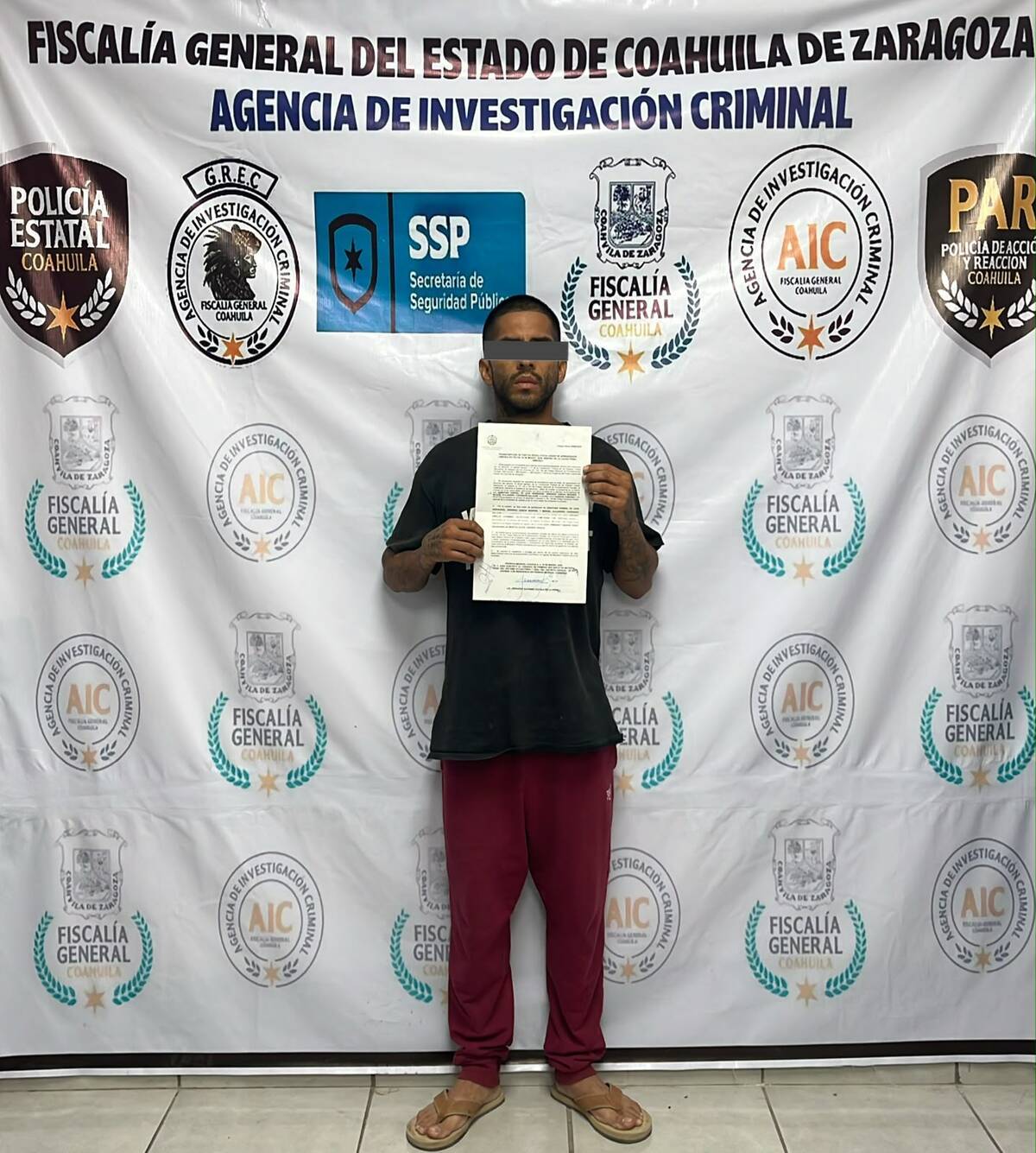 Capturan a presunto responsable de lesiones mediante mandato judicial