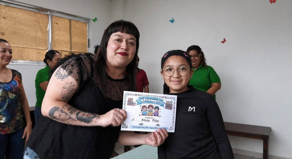 EDUCACIÓN Cerca de 30 niñas y niños concluyeron el curso Mis Vacaciones en la Biblioteca con actividades recreativas, lectura y talleres que fortalecieron