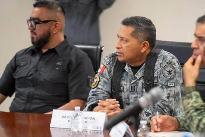 Coordinación entre corporaciones mantiene estrategia permanente de seguridad en Coahuila