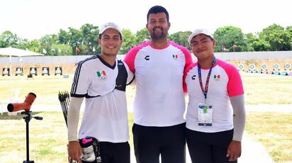México gana oro en tiro con arco recurvo varonil en Santo Domingo 2026
