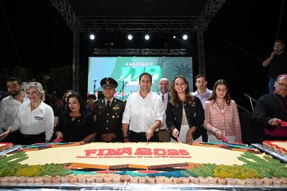 Saltillo celebra sus 449 años con mucho orgullo 