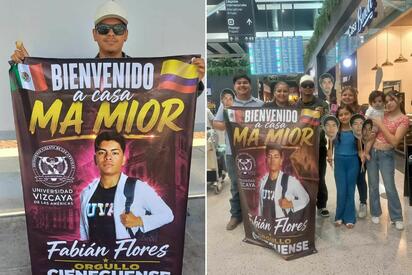 Fabián vuelve a casa tras destacar en Colombia