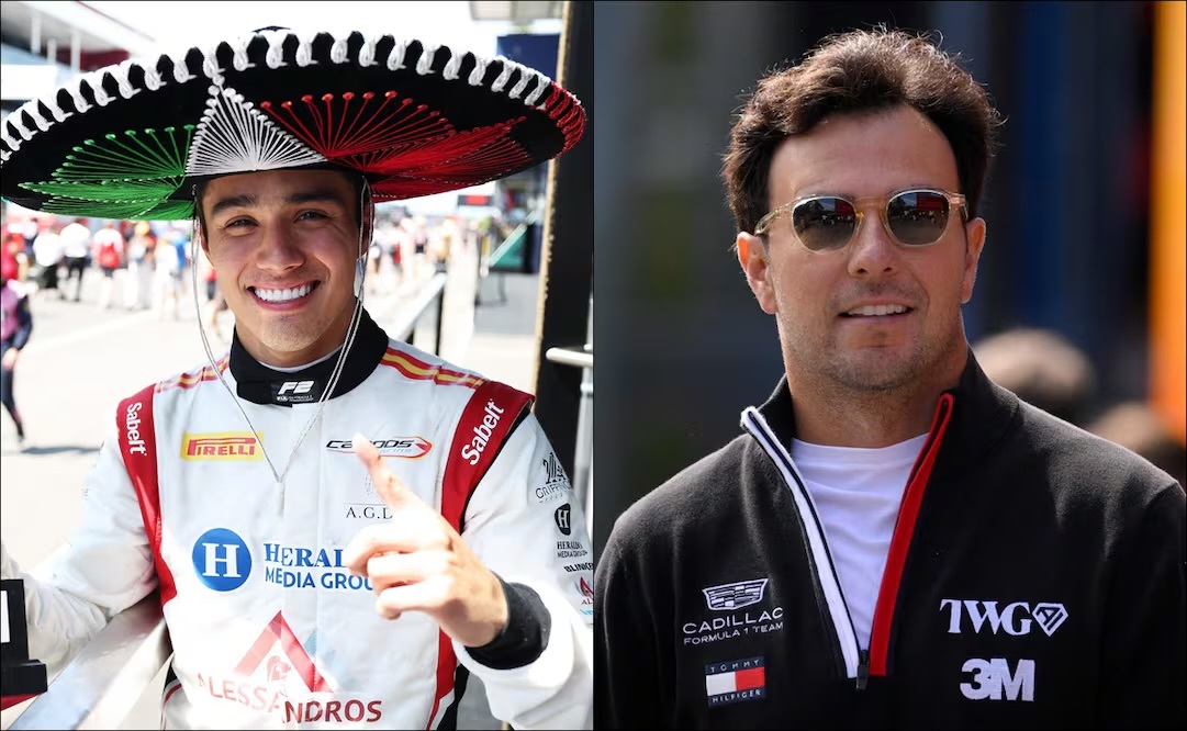 'Checo' Pérez felicita a Noel León por su triunfo en Hungría