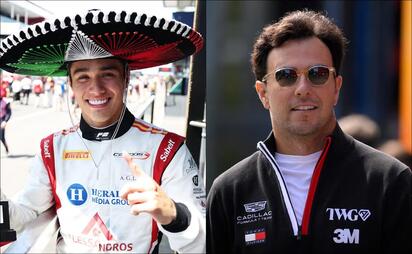 'Checo' Pérez felicita a Noel León por su triunfo en Hungría