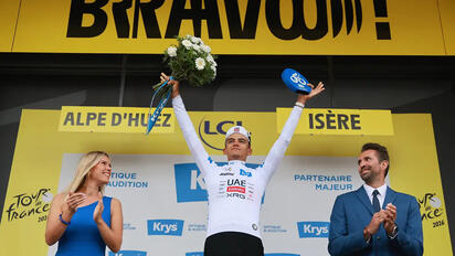  Isaac del Toro termina tercero y sube al podio del Tour de Francia