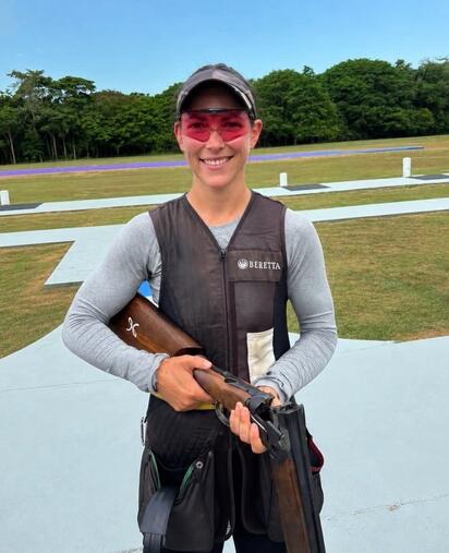 Coahuilense Gaby Rodríguez gana oro en Juegos Centroamericanos en tiro con escopeta