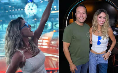 Anahí comparte foto con integrante los Backstreet boys