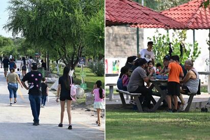 Ecoparque Monclova reúne a miles de familias durante el fin de semana tras su reapertura