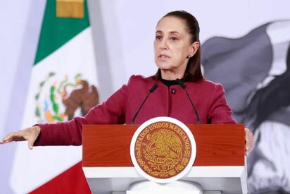 Claudia Sheinbaum rechazó las acusaciones de Javier Milei sobre una supuesta campaña contra Argentina y reiteró que México respeta