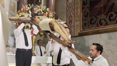 La fe vuelve a reunir a Saltillo ante el Santo Cristo