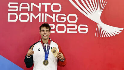 Iker Casas gana oro en taekwondo de los Juegos Centroamericanos 2026