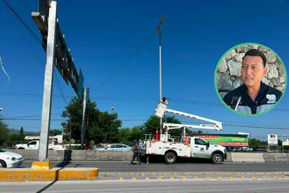 El tramo intervenido comprende desde el puente de Puerta 4 hasta el puente de la plaza de la Obrera Norte, donde permanecían apagadas