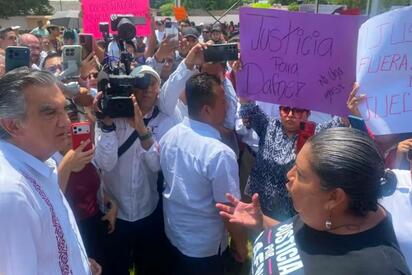 Abuela de Dafne Zapata pide justicia a Américo Villarreal en Tamaulipas