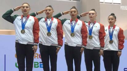 México domina la gimnasia rítmica de los Juegos Centroamericanos 2026