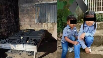 Mueren dos hermanos de 3 y 5 años tras incendio que consumió su vivienda en Honduras