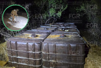 Golpe al huachicoleo en Sonora: autoridades encuentran toma clandestina con miles de litros