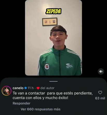 Josué Zepeda recibe apoyo de Canelo Álvarez para competir en el Mundial de Boxeo