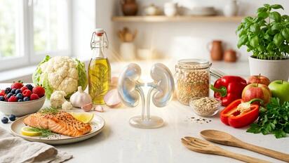 9 alimentos que ayudan a cuidar los riñones y cómo incorporarlos a tu dieta