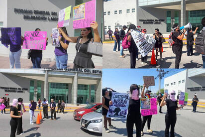 Protestan por feminicidio de Nora y acusan fallas de autoridades en Coahuila