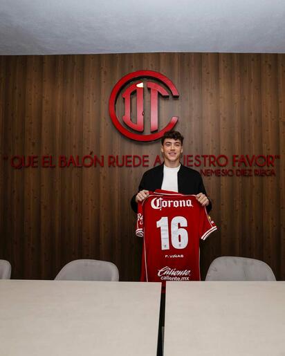 Toluca hace oficial el fichaje de Federico Viñas para el Apertura 2026