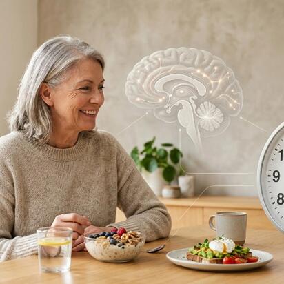 Comer en menos horas al día podría beneficiar la salud cerebral al envejecer