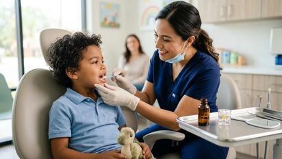 Un líquido podría frenar las caries infantiles sin taladro ni anestesia