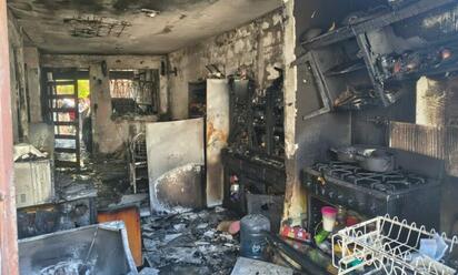 'Nos salvamos de milagro': Así vivió una familia el terrorífico incendio que redujo su casa a cenizas