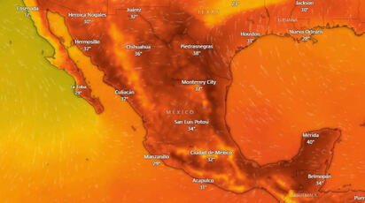TEMPERATURA El Servicio Meteorológico Nacional informó que la canícula avanza en México y llegará a 10 estados más con aumento de temperaturas y reducción de lluvias.