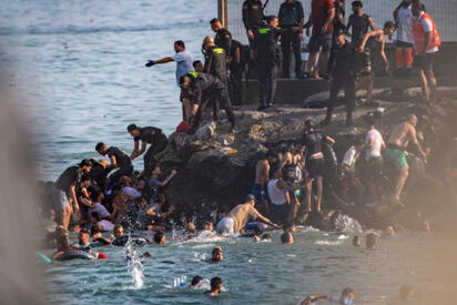 Ceuta enfrenta emergencia migratoria con miles de cruces y decenas de fallecidos