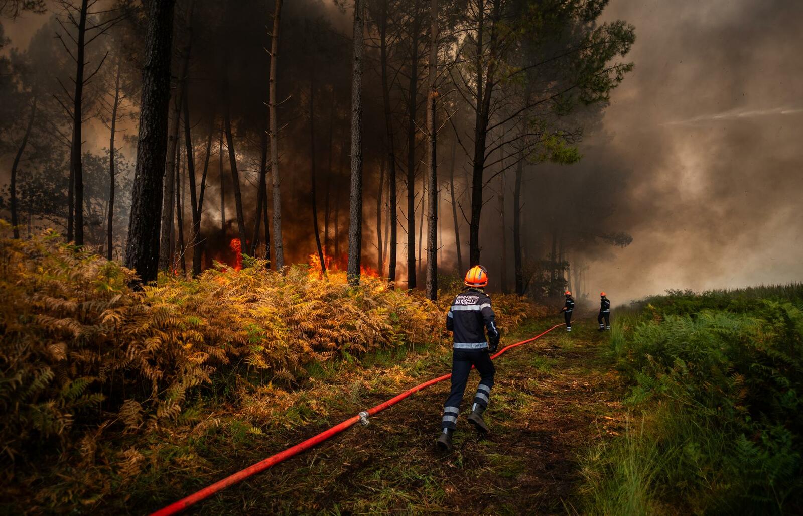 Incendios en Francia y Grecia provocan nuevas evacuaciones